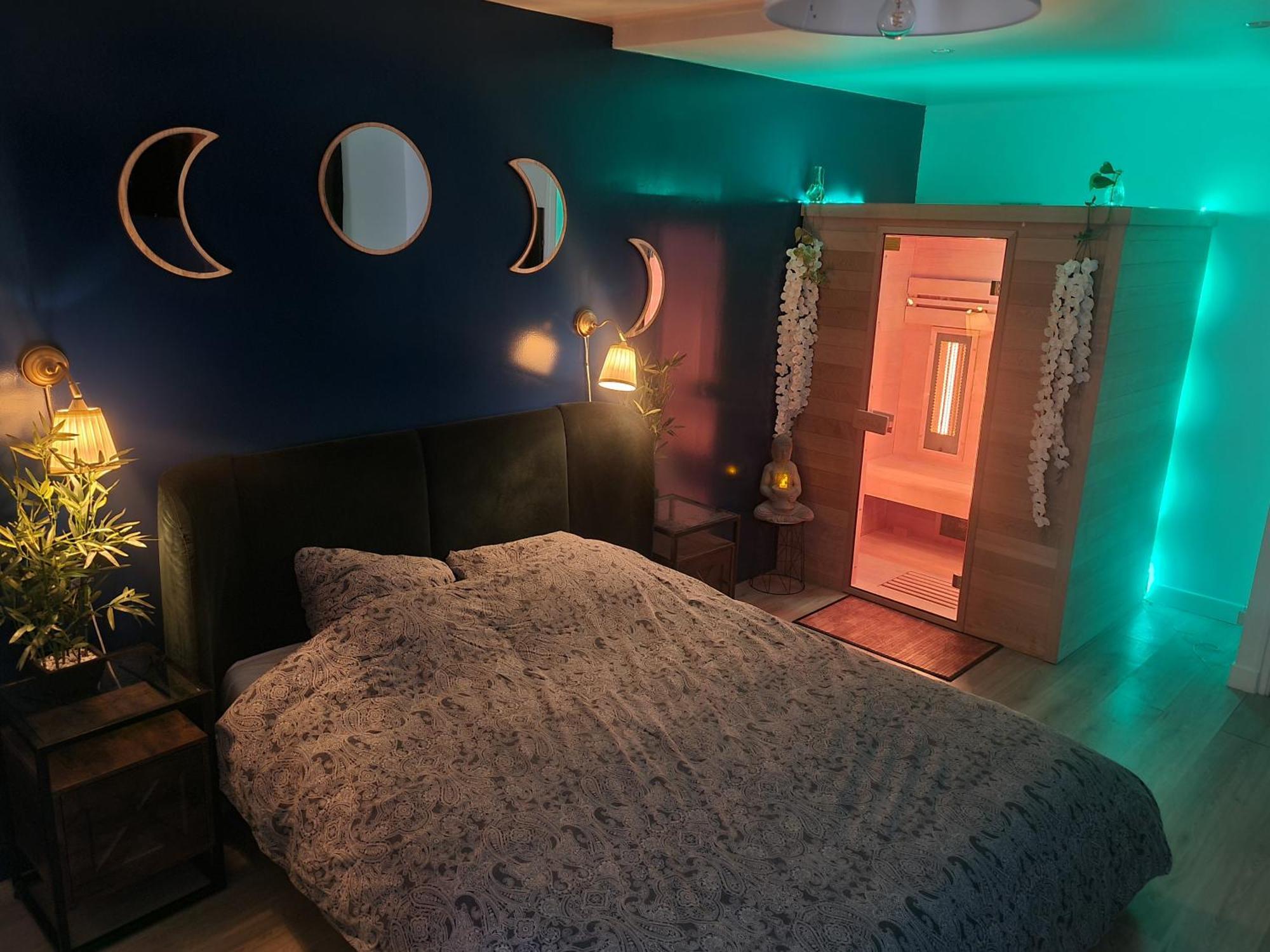 Sauna & Detente - Suite Privee - Tours - Netflix Bagian luar foto